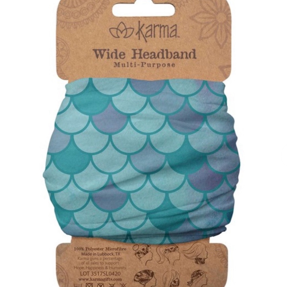 Karma Wide Scales Headband - #1013